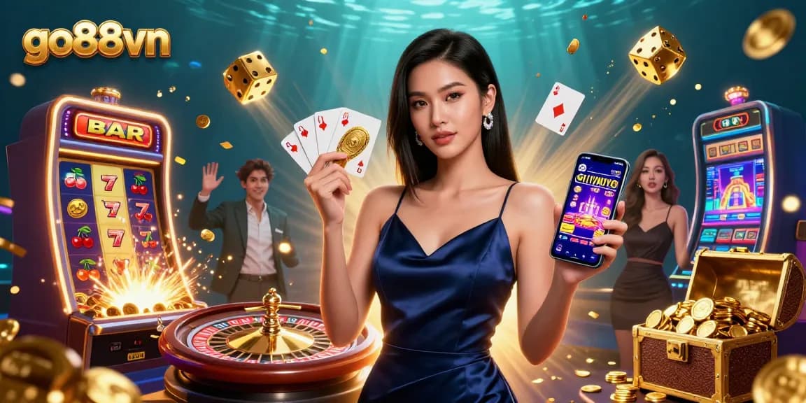 Experience excitement at go88vn with jackpot slots and vibrant casino app action.
