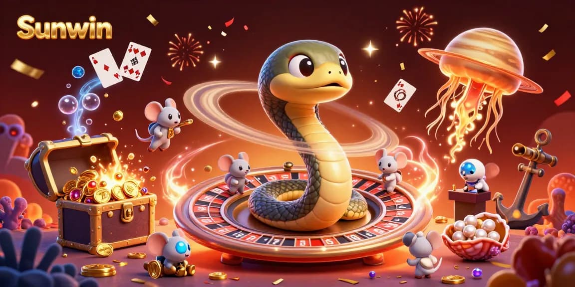 Experience thrilling betting dynamics at Sunwin with vibrant 3D cartoon adventures and rich visual elements.