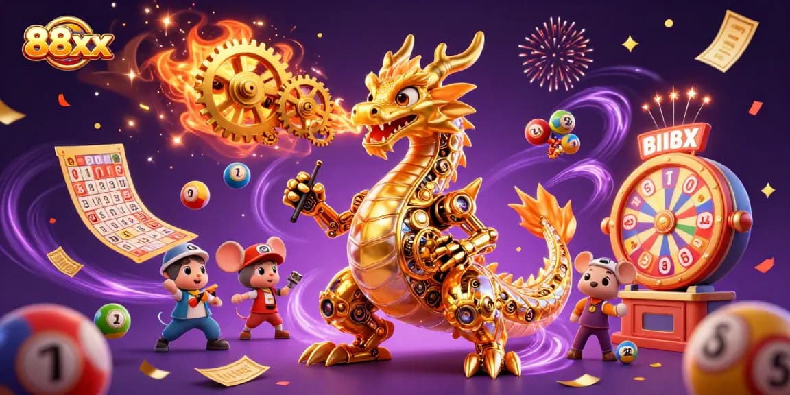 Experience thrilling gameplay with 88xx's colorful casino action and dynamic prize elements.
