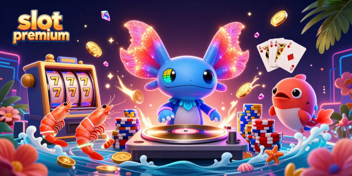 Experience exciting slot premium action with vibrant characters and dynamic casino elements.