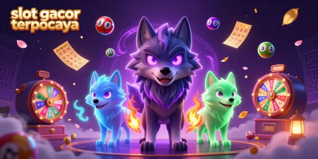 Engage with the vibrant world of slot gacor terpercaya in a captivating 3D casino illustration.