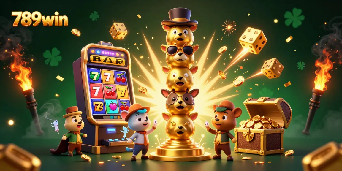 Experience the excitement of 789win with vibrant casino elements and exciting jackpots!
