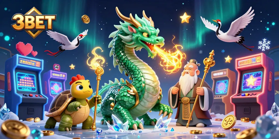 Engage with 3BET, where a jade dragon and wise turtle enrich online gaming experiences.