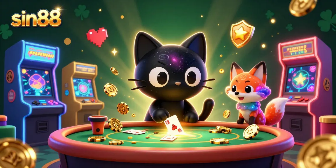 Experience thrilling action at the sin88 cosmic casino, featuring winning creatures and vibrant games.