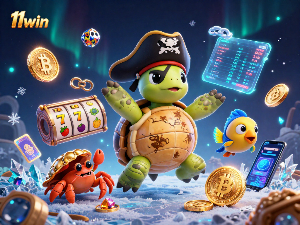 Experience thrilling gameplay in 11win's vibrant casino world with pirate adventures and crypto treasures.
