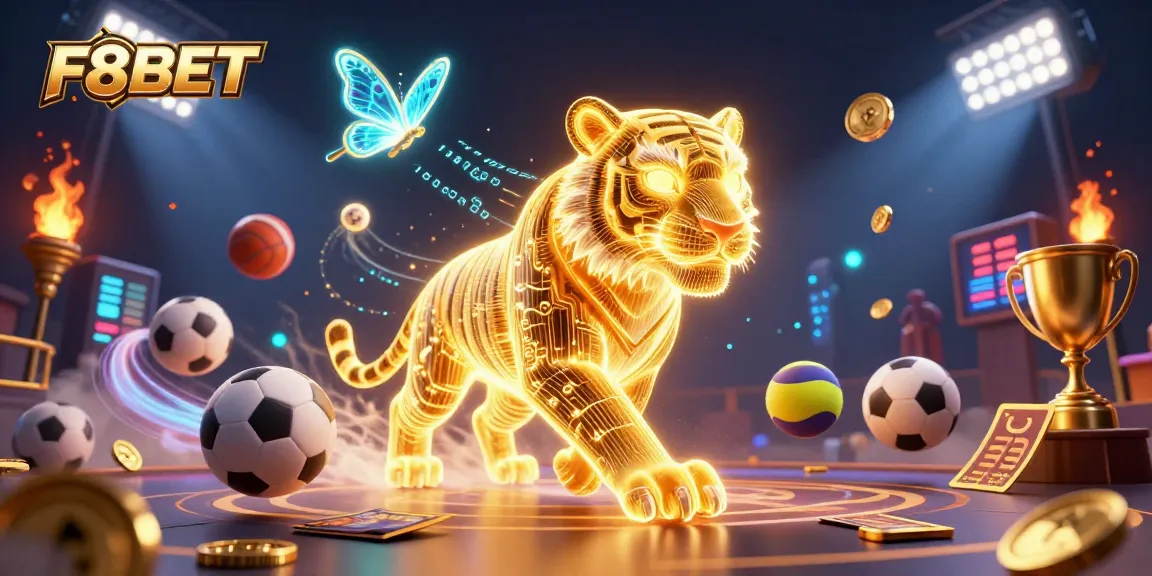 Experience thrilling bets with F8BET in an ultra-detailed digital casino environment.