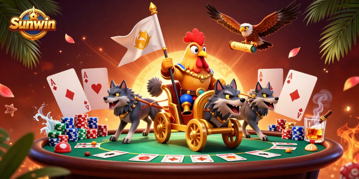 Engage in thrilling action at Sunwin's vibrant casino scene featuring dynamic poker gameplay.
