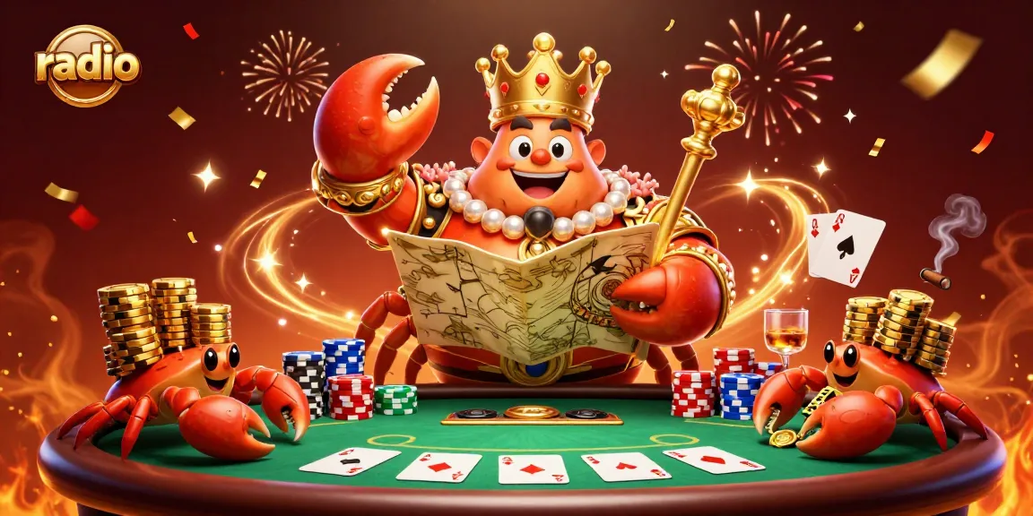 Experience radio-themed gambling with dynamic casino activities and fantastical characters.