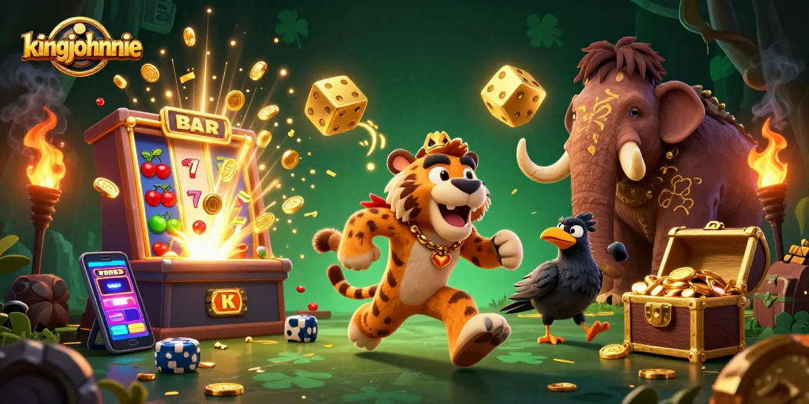 Experience thrilling moments at kingjohnnie’s prehistoric casino with vibrant slots and rich rewards!