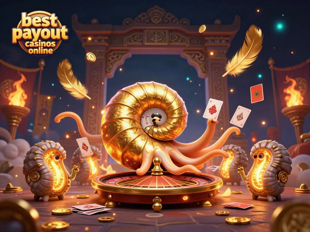 Play the best payout casinos online with dynamic 3D characters and casino elements.