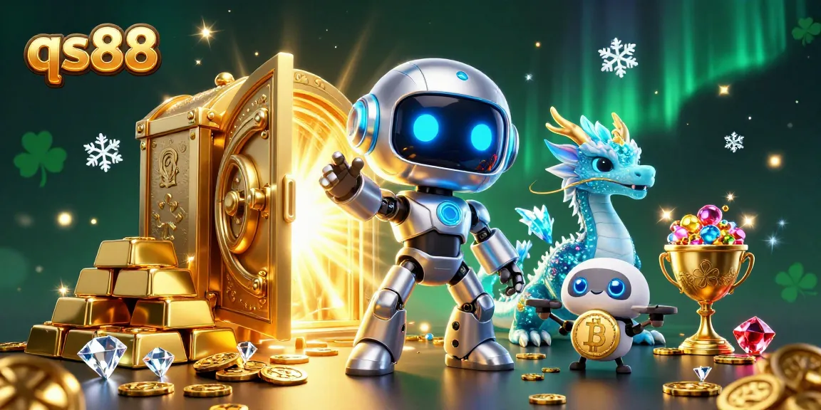 Win big with qs88 and enjoy a vibrant casino experience featuring futuristic characters and epic treasures.