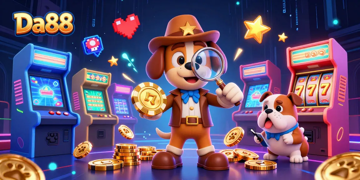 Investigate winning strategies at Da88 with dynamic casino gaming characters and vibrant visuals.
