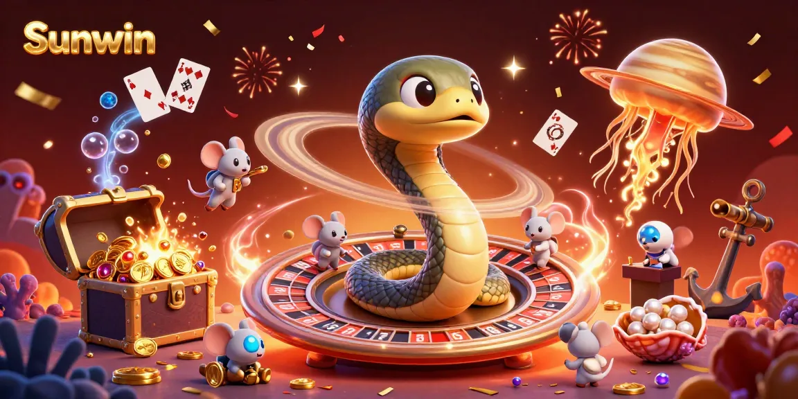 Experience thrilling betting dynamics at Sunwin with vibrant 3D cartoon adventures and rich visual elements.